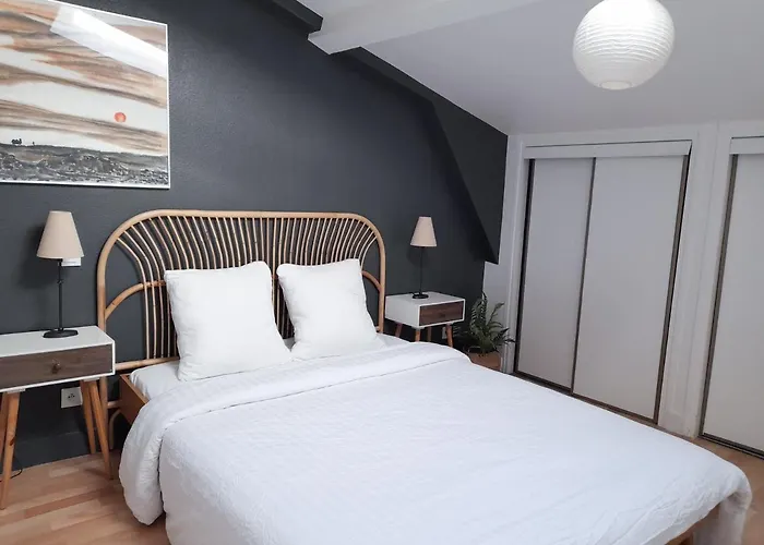 Appartement Duplex Lumineux Avec Bureau Séparé Dans Le Centre